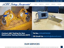 Tablet Screenshot of abcndt.com